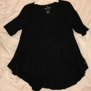 Lace Up American Eagle Tunic